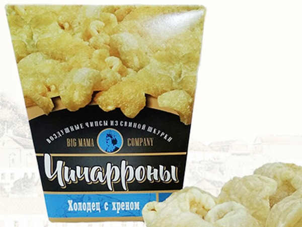 Чичарроны со вкусом холодца и хрена в Новокуйбышевске
