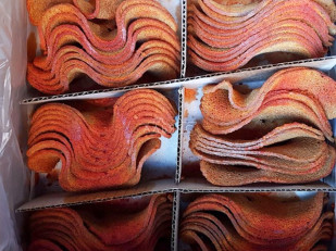 Кальмар стружка по-шанхайски: Ресторанные гренки с паприкой