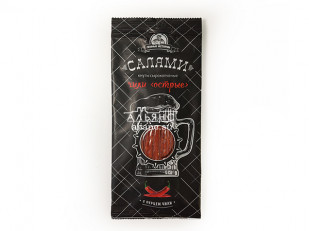 Икра камбалы вяленая: Кнуты  Салями Чили 50 гр