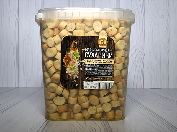 Сухарики с холодцом и хреном в Новокуйбышевске