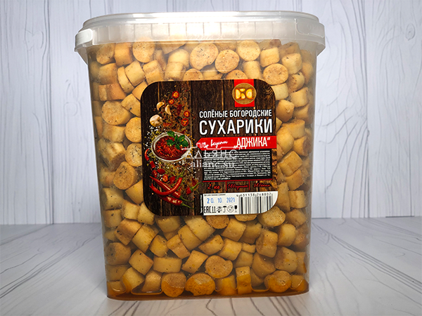 Сухарики с аджикой в Новокуйбышевске
