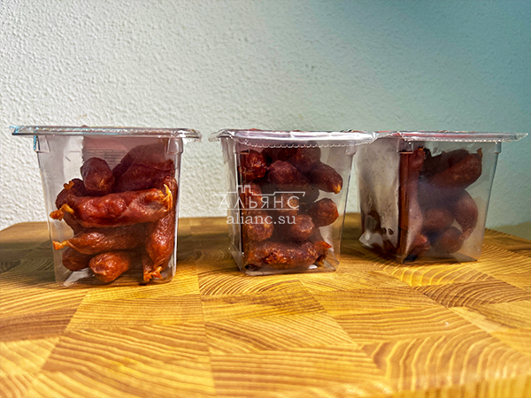 Колбаски МИНИ с сыром с/к (100 гр) в Новокуйбышевске