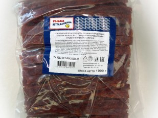 Горбуша (слайсы): Морской лизун с перцем вяленый