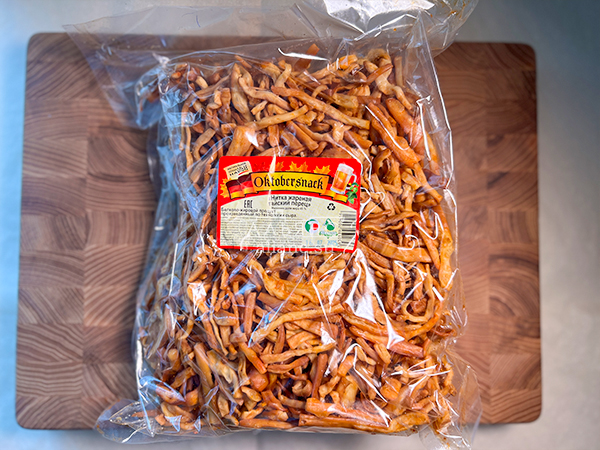 Нитка ЖАРЕНАЯ "Тайский перец" Oktobersnack 1 кг (сырный продукт) в Новокуйбышевске